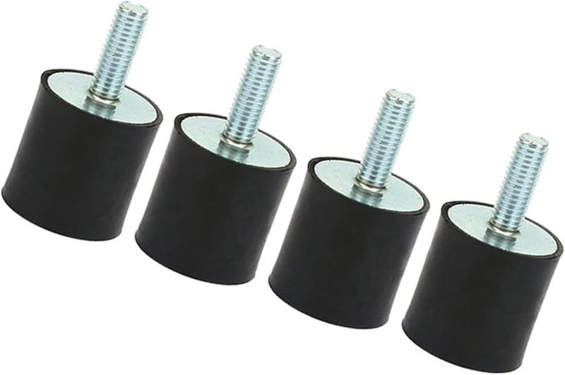 Antivibration Silent Block Rubber Bearings VD30 30 M8 23 Set of 4 for Car Boat Air Compressor Noise Reduction - Image 1